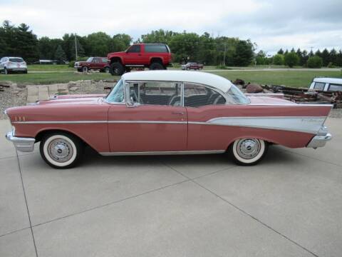1957 Chevrolet Bel Air for sale at OLSON AUTO EXCHANGE LLC in Stoughton WI