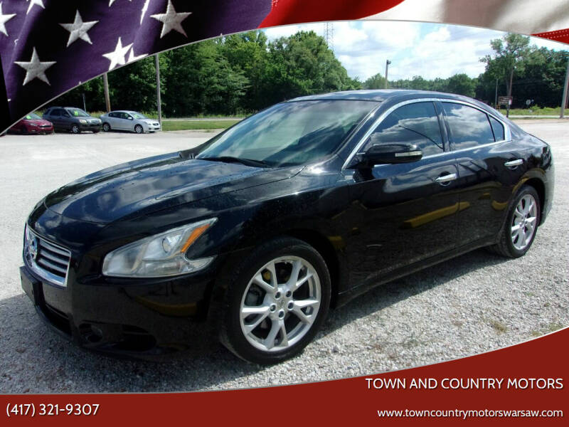 2012 Nissan Maxima for sale at Town and Country Motors in Warsaw MO