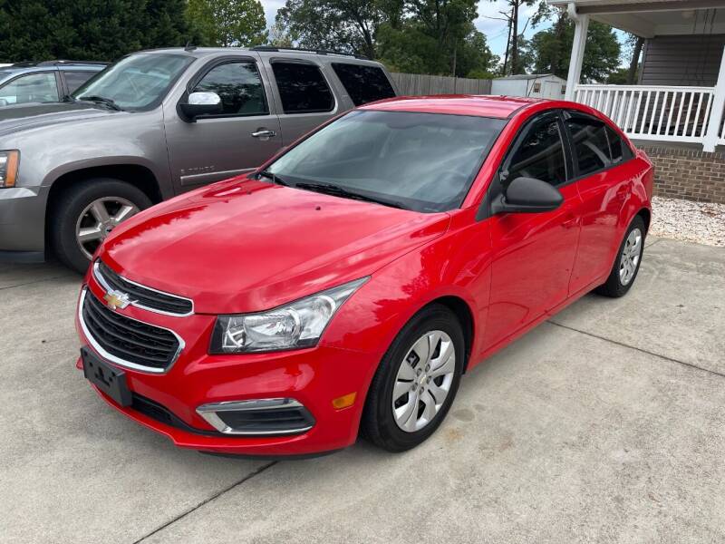 2015 Chevrolet Cruze for sale at Getsinger's Used Cars in Anderson SC