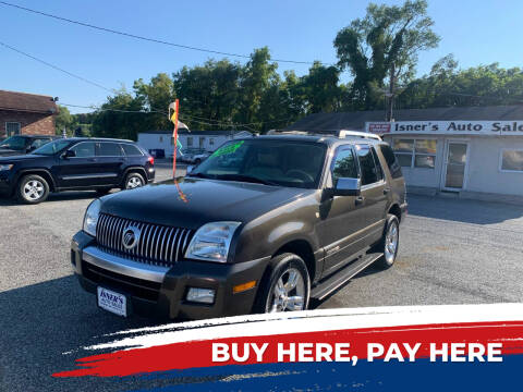 2008 Mercury Mountaineer for sale at Isner's Auto Sales Inc in Dundalk MD