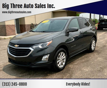 2020 Chevrolet Equinox for sale at Big Three Auto Sales Inc. in Detroit MI