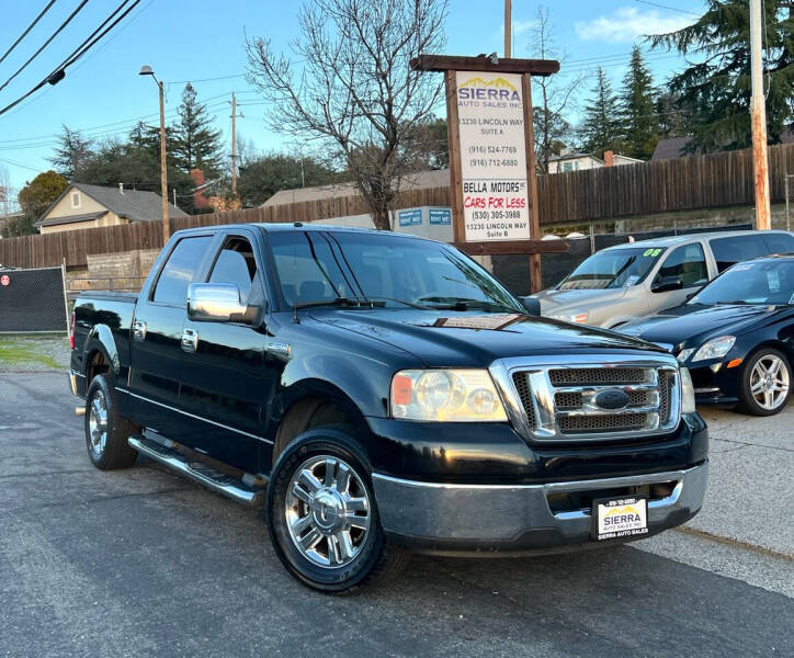 2008 Ford F-150 for sale at Sierra Auto Sales Inc in Auburn CA