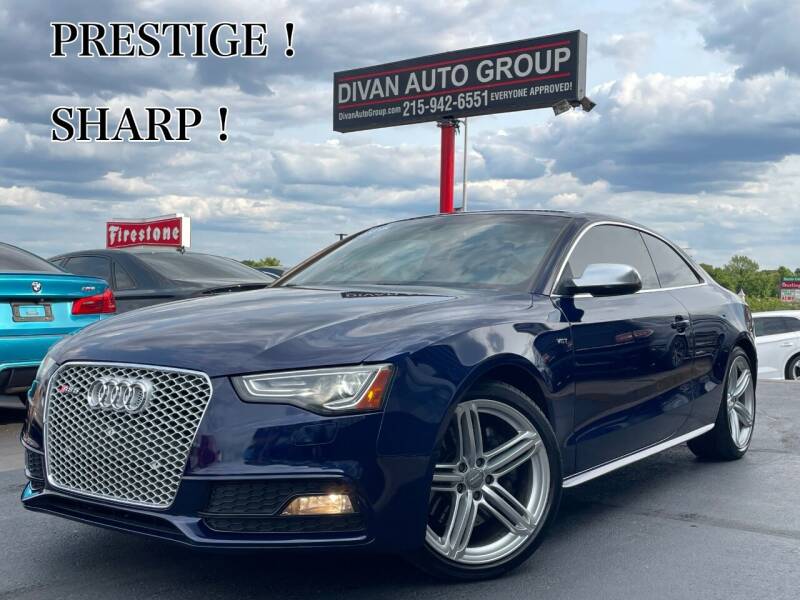 2013 Audi S5 for sale at Divan Auto Group in Feasterville Trevose PA
