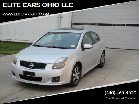 2012 Nissan Sentra for sale at ELITE CARS OHIO LLC in Solon OH
