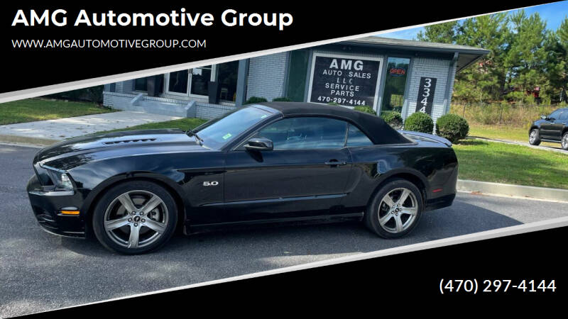 2014 Ford Mustang for sale at AMG Automotive Group in Cumming GA