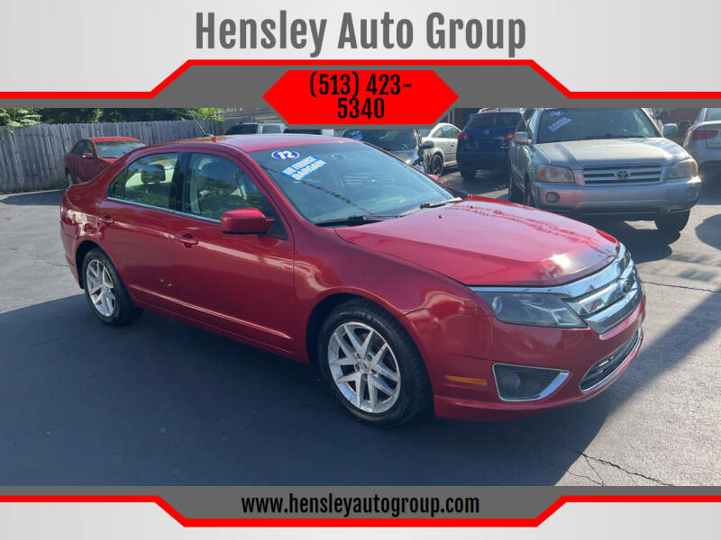 2012 Ford Fusion for sale at Hensley Auto Group in Middletown OH
