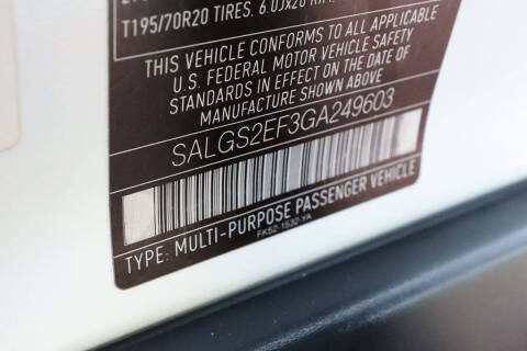 2016 Land Rover Range Rover Supercharged