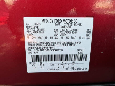 2015 Ford Explorer XLT