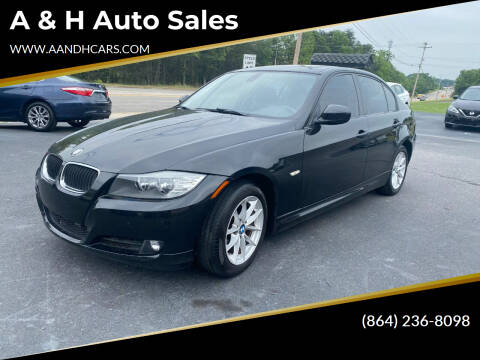 2010 BMW 3 Series for sale at A & H Auto Sales in Greenville SC