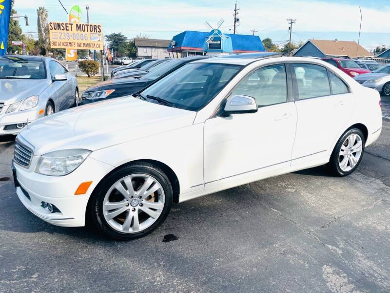 2009 Mercedes-Benz C-Class for sale at Sunset Motors in Manteca CA