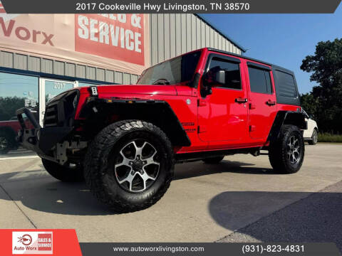 2015 Jeep Wrangler Unlimited for sale at Auto Worx Of Livingston LLC in Livingston TN