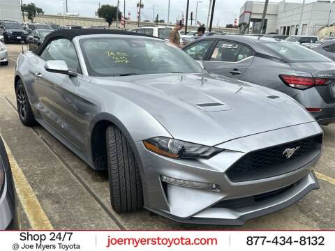2022 Ford Mustang for sale at Joe Myers Toyota PreOwned in Houston TX