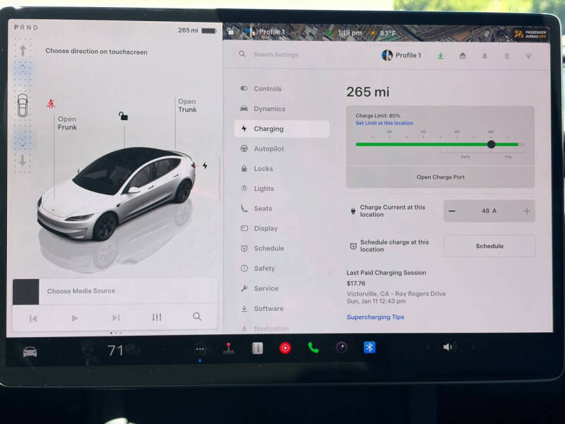 2025 Tesla Model 3 Performance