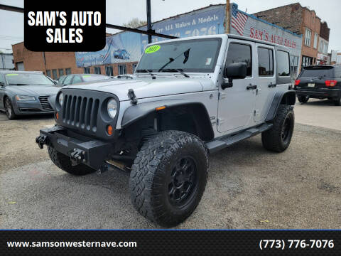 2011 Jeep Wrangler Unlimited for sale at SAM'S AUTO SALES in Chicago IL