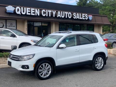 2015 Volkswagen Tiguan for sale at Queen City Auto Sales in Charlotte NC