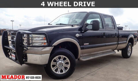 2006 Ford F-350 Super Duty for sale at Meador Dodge Chrysler Jeep RAM in Fort Worth TX