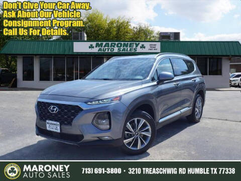 2019 Hyundai Santa Fe for sale at Maroney Auto Sales in Humble TX