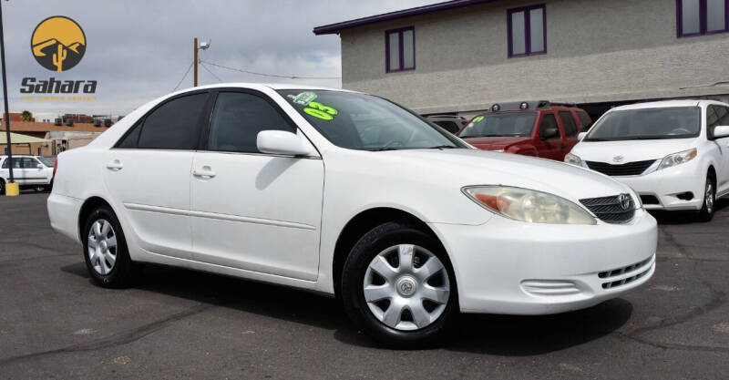 2003 Toyota Camry for sale at Sahara Pre-Owned Center in Phoenix AZ