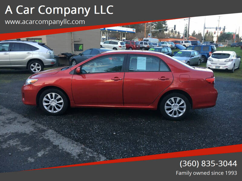 2012 Toyota Corolla for sale at A Car Company LLC in Washougal WA