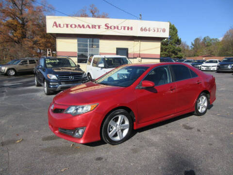 2012 Toyota Camry for sale at Automart South in Alabaster AL