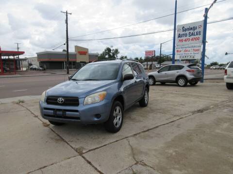 2007 Toyota RAV4 for sale at Springs Auto Sales in Colorado Springs CO