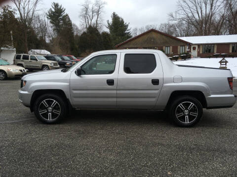 2012 Honda Ridgeline for sale at Lou Rivers Used Cars in Palmer MA