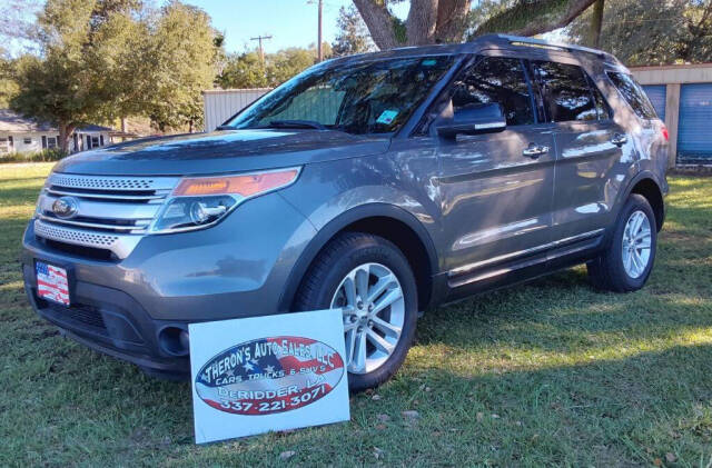 2013 Ford Explorer for sale at Theron's Auto Sales, LLC in Deridder, LA