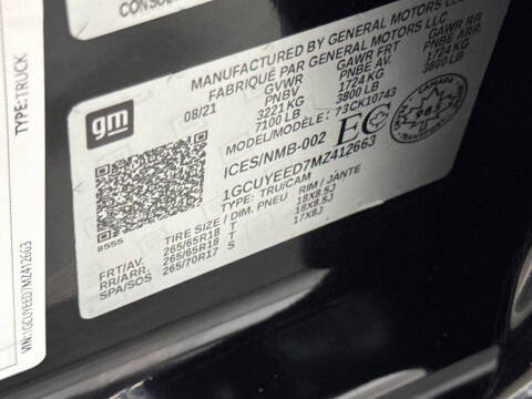 2021 Chevrolet Silverado 1500