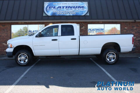 2004 Dodge Ram 3500 for sale at Platinum Auto World in Fredericksburg VA