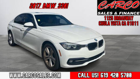 2017 BMW 3 Series for sale at CARCO SALES & FINANCE in Chula Vista CA