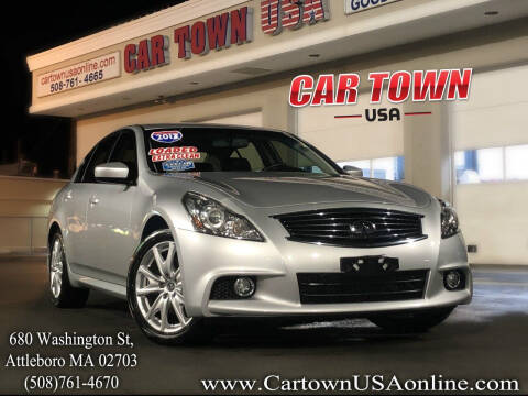 2013 Infiniti G37 Sedan for sale at Car Town USA in Attleboro MA