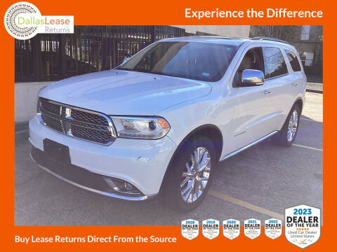 2015 Dodge Durango for sale at Dallas Auto Finance in Dallas TX