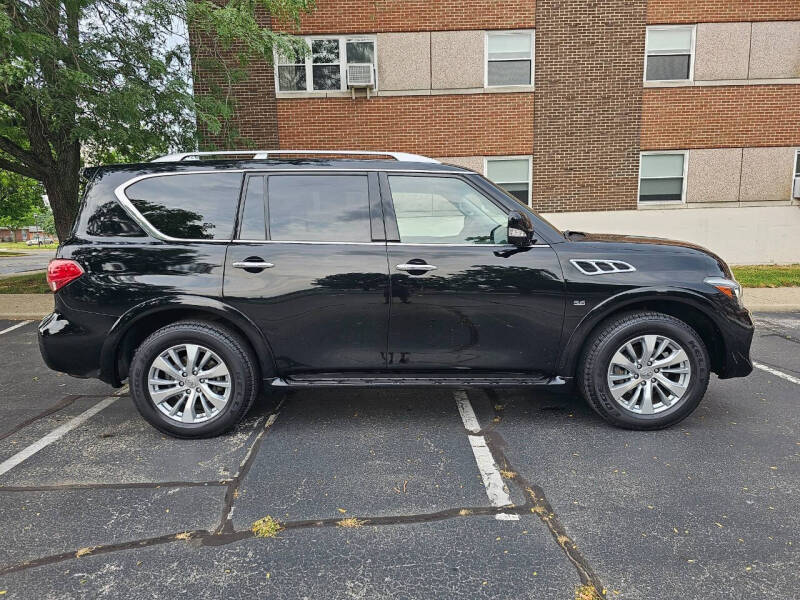 Used 2017 INFINITI QX80 Base with VIN JN8AZ2NE8H9154994 for sale in Terre Haute, IN