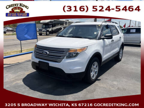 2013 Ford Explorer for sale at Credit King Auto Sales in Wichita KS