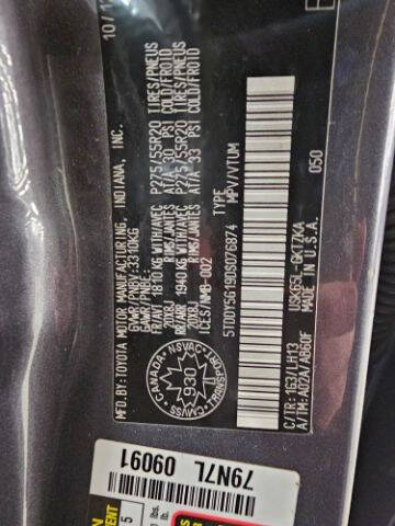 2013 Toyota Sequoia Platinum