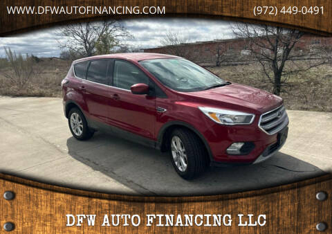 2017 Ford Escape for sale at Bad Credit Call Fadi in Dallas TX