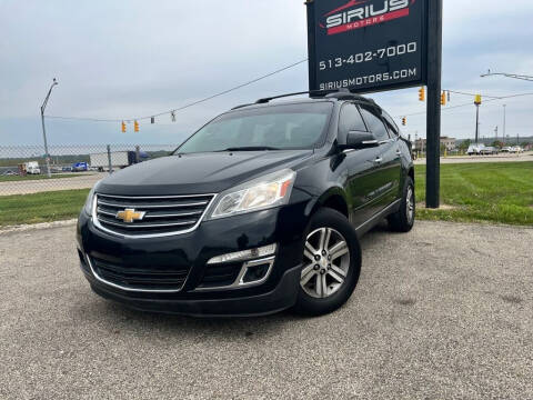 2015 Chevrolet Traverse for sale at SIRIUS MOTORS INC in Monroe OH