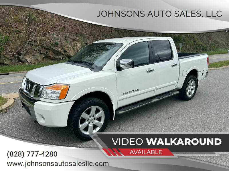 2008 Nissan Titan for sale at Johnsons Auto Sales, LLC in Marshall NC