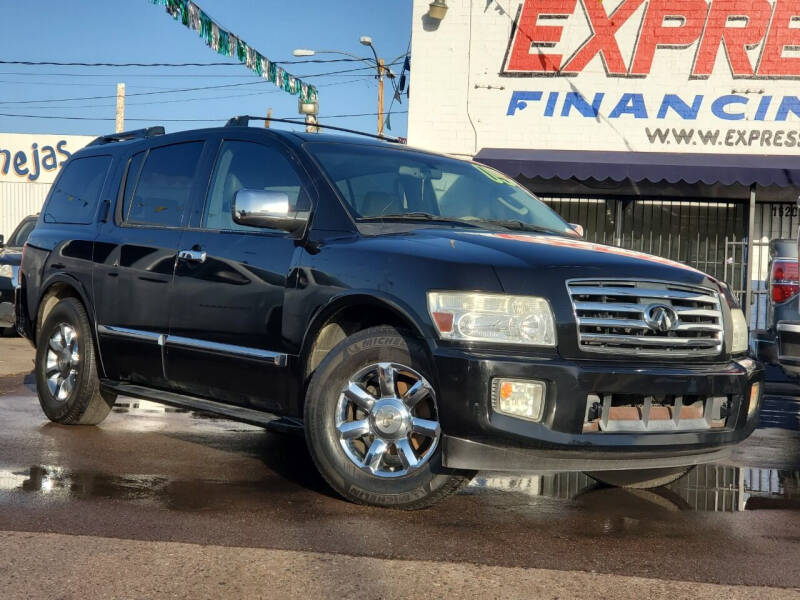 2005 Infiniti QX56 for sale at Express Auto Financing in Phoenix AZ