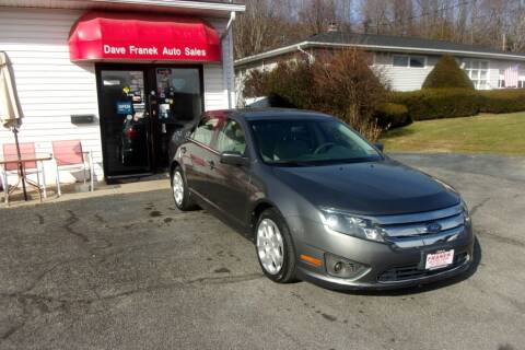 2010 Ford Fusion for sale at Dave Franek Automotive in Wantage NJ