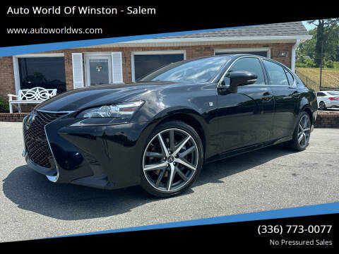 2016 Lexus GS 350 for sale at Auto World Of Winston - Salem in Winston Salem NC