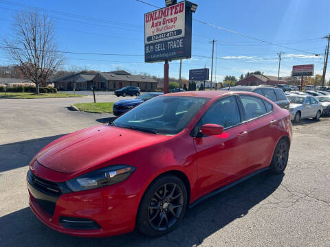 2016 Dodge Dart for sale at Unlimited Auto Group in West Chester OH
