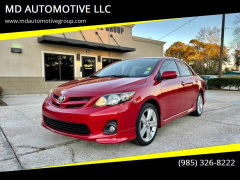 2013 Toyota Corolla for sale at MD AUTOMOTIVE LLC in Slidell LA