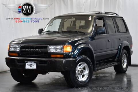 1994 Toyota Land Cruiser for sale at ZONE MOTORS in Addison IL