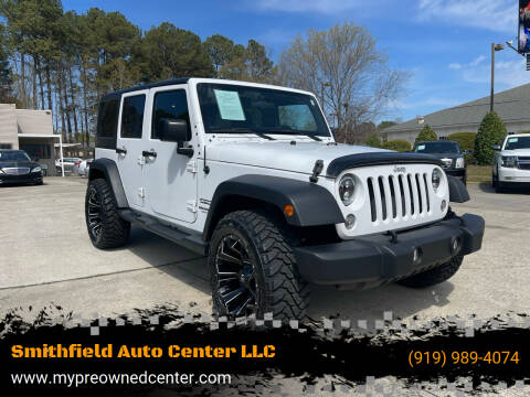 2015 Jeep Wrangler Unlimited for sale at Smithfield Auto Center LLC in Smithfield NC