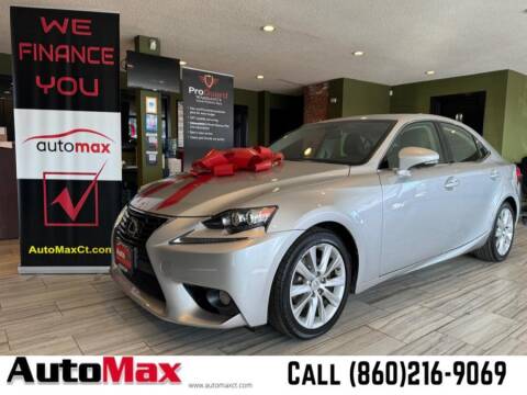 2014 Lexus IS 250 for sale at AutoMax in West Hartford CT