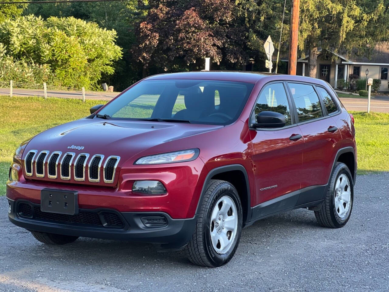 2015 Jeep Cherokee for sale at Town Auto Inc in Clifton Park, NY