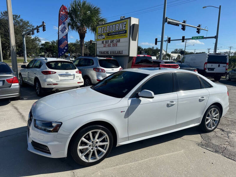 2016 Audi A4 for sale at MELBOURNE AUTOMOTIVE GROUP LLC in Melbourne FL