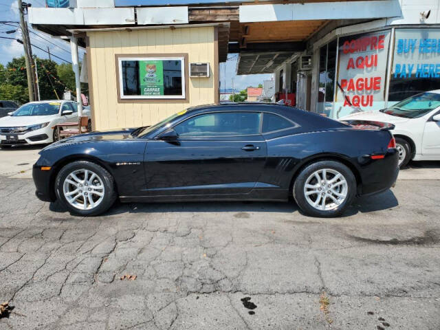 2015 Chevrolet Camaro for sale at DAGO'S AUTO SALES LLC in Dalton, GA