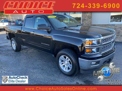 2015 Chevrolet Silverado 1500 for sale at CHOICE AUTO SALES in Murrysville PA